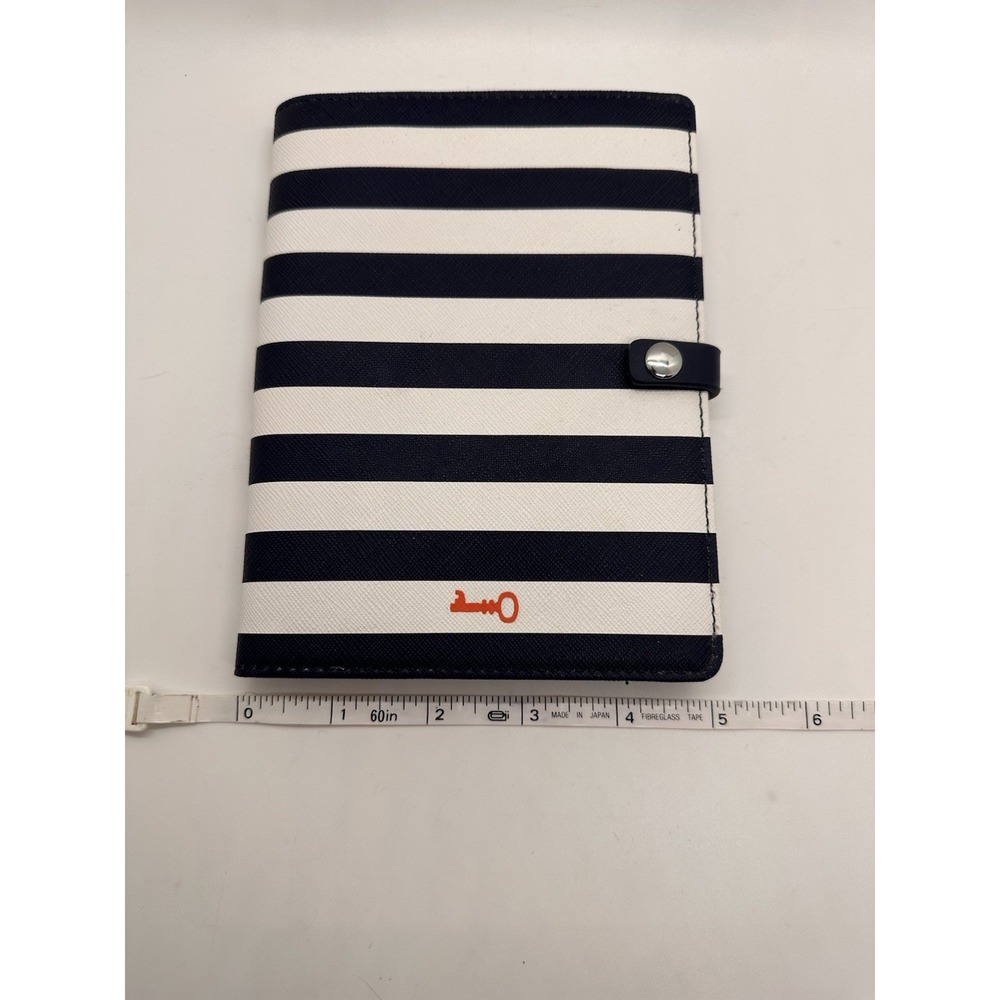 Keep Collective Jewelry Travel Case Organizer Navy Stripe "You're One of a Kind"